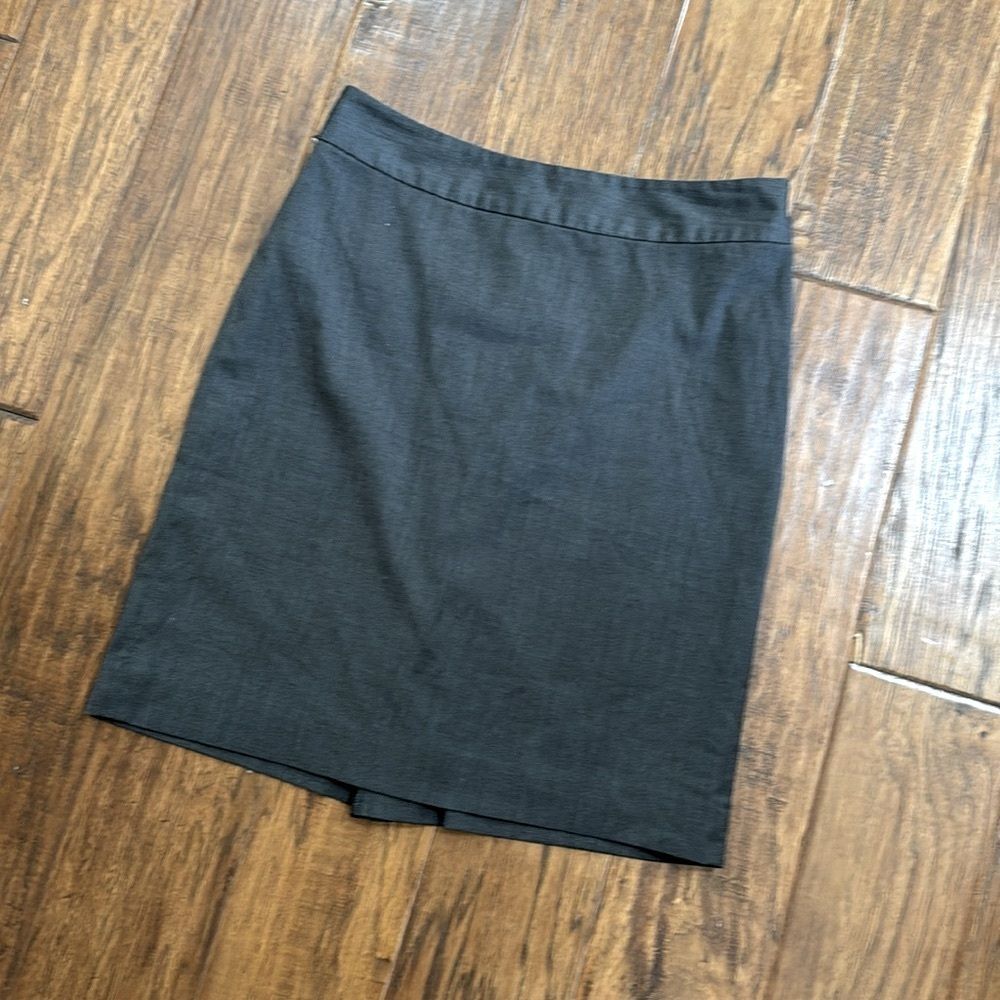 Banana Republic Dark Gray Pencil Skirt